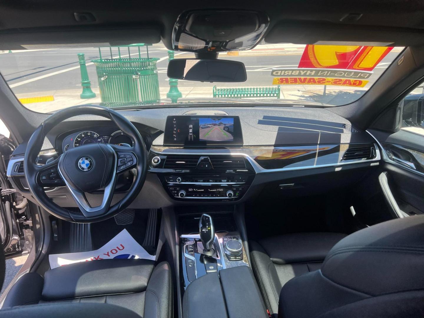 2019 DARK GRAY /BLACK BMW 5-Series (WBAJA9C5XKB) , located at 744 E Miner Ave, Stockton, CA, 95202, (209) 944-5770, 37.956863, -121.282082 - PLUS TAXES AND FEES - Photo#5